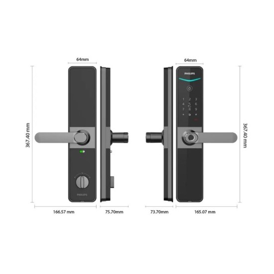 Philips Akıllı Kilit DDL610-5HBS