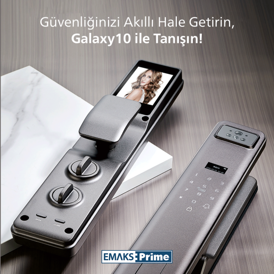 EmaksPrime Akıllı Kilit Galaxy10